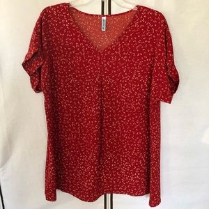 NWOT Que Zhu blouse